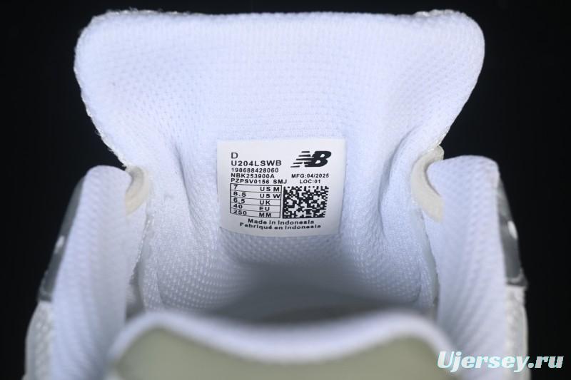 New Balance 204 Series Retro Breathable Casual Sports Running Shoes - U204LSWB