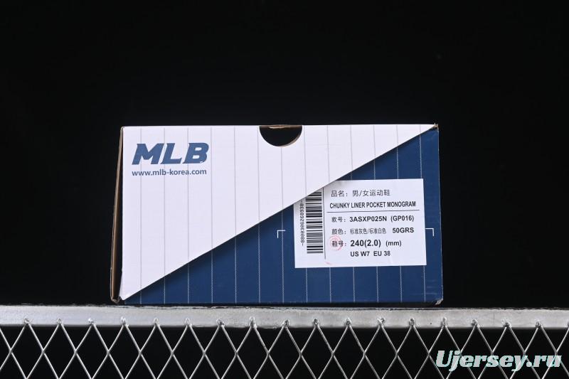 Adidas NY MLB Chunky Liner Pocket Monogram New York Yankees Platform Sneakers - 3ASXP025N50GRS