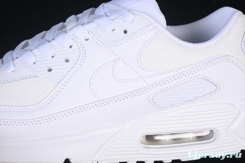 Nike Air Max 90 Retro Running Shoes with Max Air Cushion - CN8490-100