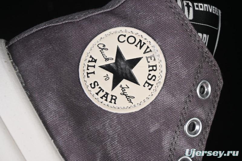 Rick Owens Drkshdw Converse Chuck 70 High Top Platform Canvas Sneakers - A06755C
