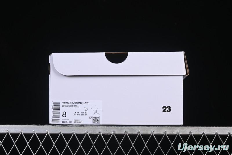 Nike Air Jordan 1 Low Watermelon Casual Sneakers - DC0774-300