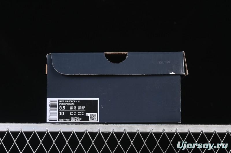 Nike Air Force 1'07 Low Casual Sneakers - IB7677-100