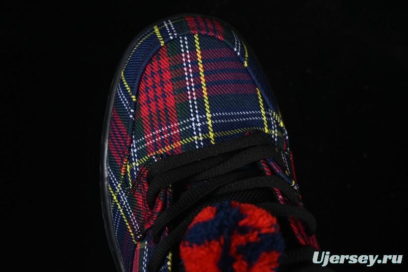 Nike SB Dunk Low Nardwuar Collaboration Scottish Plaid Low-Top Casual Skate Shoes - II1493-600