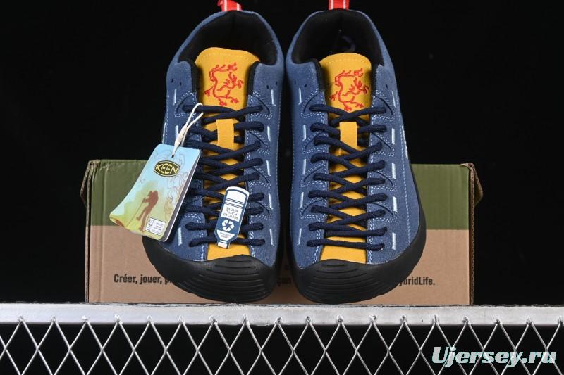 Keen Jasper Japanese Street Retro Outdoor Shoes - 2266 Darkblue