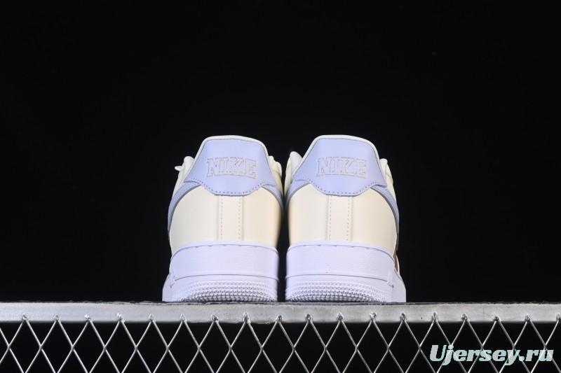 Nike Air Force 1'07 Low Casual Sneakers with Full-Length Air Cushion - IH7352-001