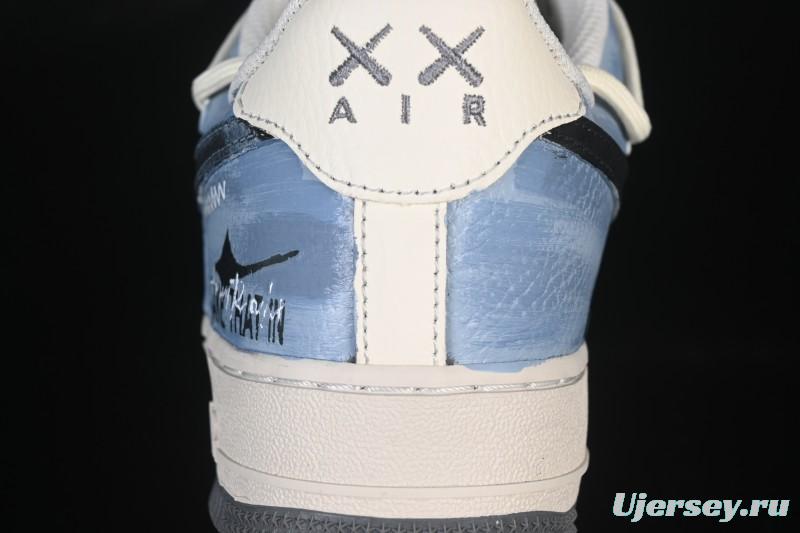 Nike Air Force 1'07 Low The Age of Cracks Hand-Drawn Graffiti Casual Sports Shoes - KS6896-555