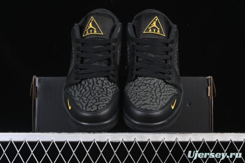 Nike Air Jordan 1 Low Elephant Print Casual Sneakers - IM6568-010