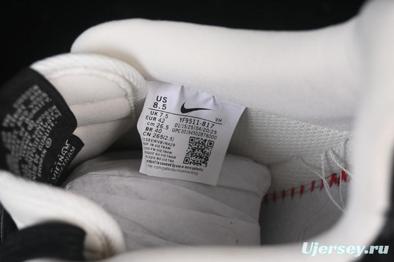 Nike Air Force 1 '07 Low LV Collaboration White Black Casual Sneakers - YF9511-817