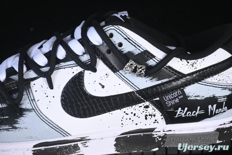 Nike SB Dunk Low Strap Custom Low-Top Casual Skate Shoes - DD1391-100