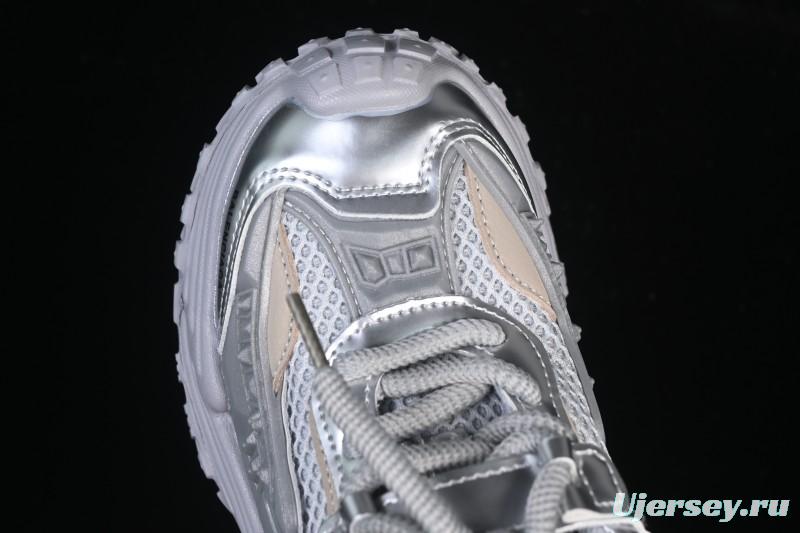 Balenciaga Silver Anti-Slip Casual Kids Shoes - J.C3