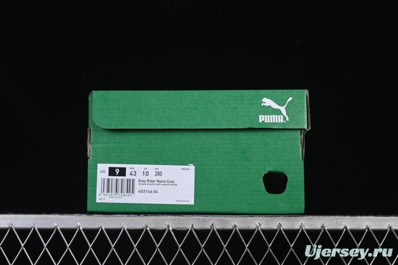 Puma Easy Rider Nylon Cool Comfortable Simple Wear-Resistant Breathable Low-Top Casual Skate Shoes - 403146-04