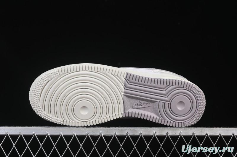 Nike Air Force 1'07 Low Gucci Collaboration White Light Brown Low-Top Casual Sneakers - YF9511-807