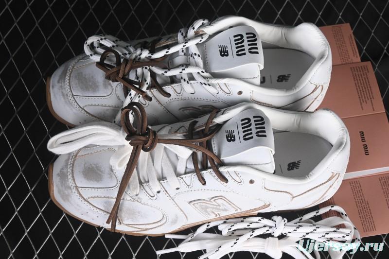 MiuMiu New Balance 530 Low-Top Retro Casual Running Shoes - AJE5