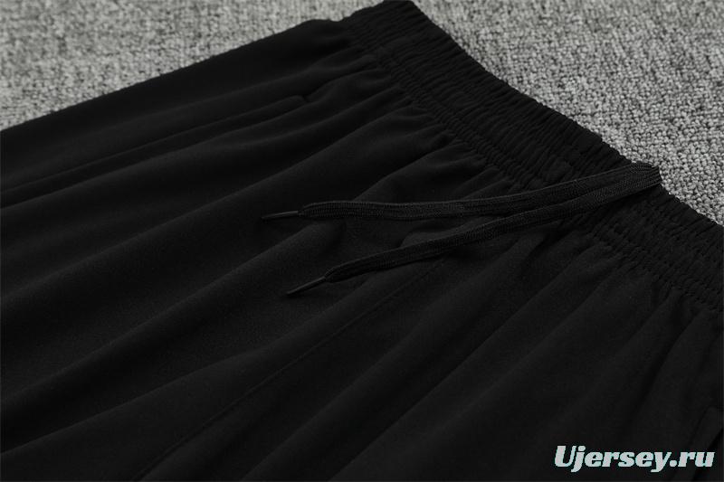 Player Version 25/26 Liverpool Green AD on Both Sleeves Half Zipper Jacket+Long Pants