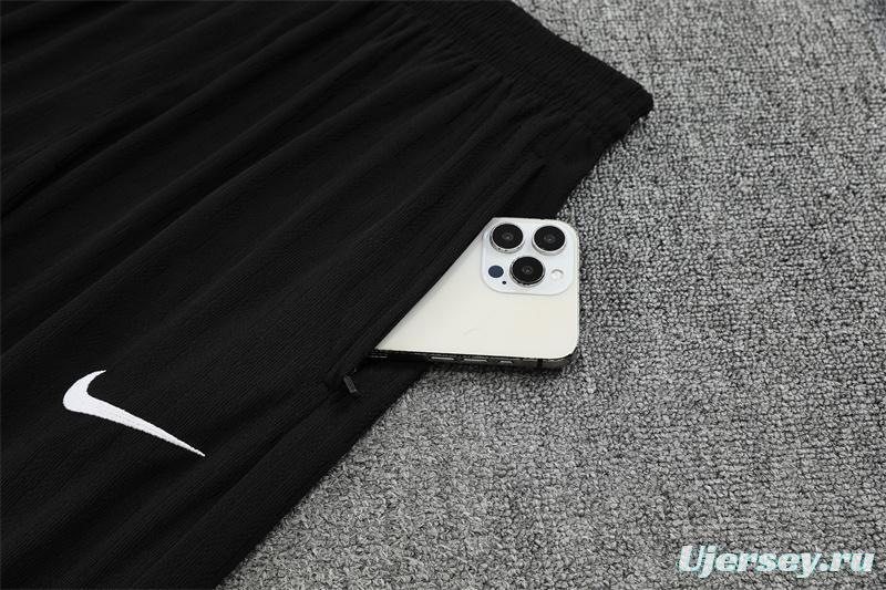 Player Version 25/26 Brazil Orange Half Zipper Jacket+Long Pants