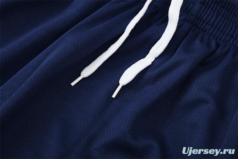 25/26 Barcelona Royal Blue T90 Short Sleeve Jersey+Shorts with XS