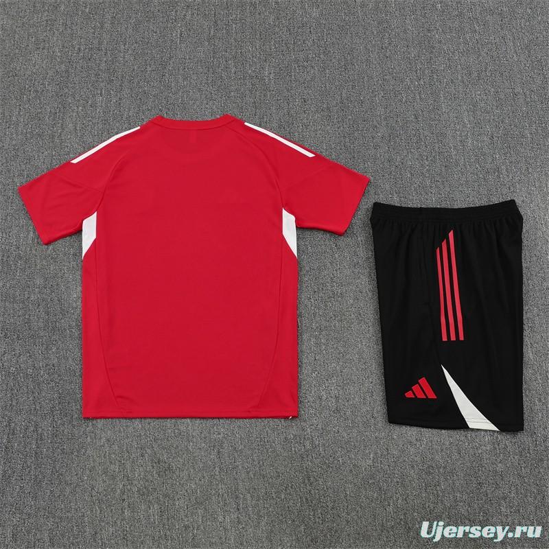25/26 Liverpool Red  Short Sleeve Jersey+Shorts