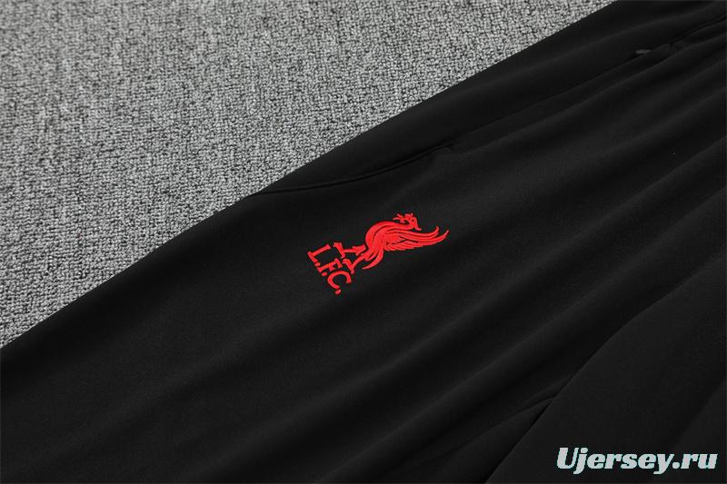 25/26 Liverpool Red Camouflage Half Zipper Jacket+Long Pants