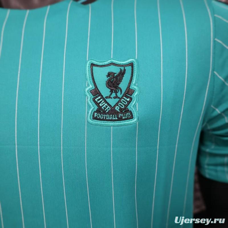 Player Version 25/26 Liverpool  Adidas Original Blue Jersey