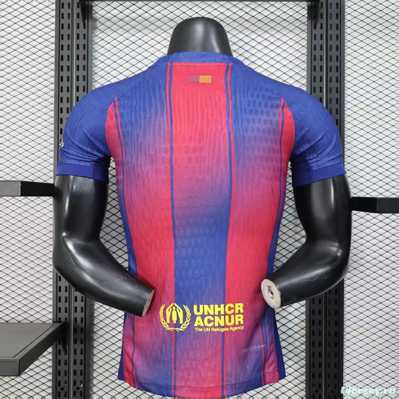 Player Version 25/26 BARCELONA x ED SHEERAN SIGNEE Edition Jersey