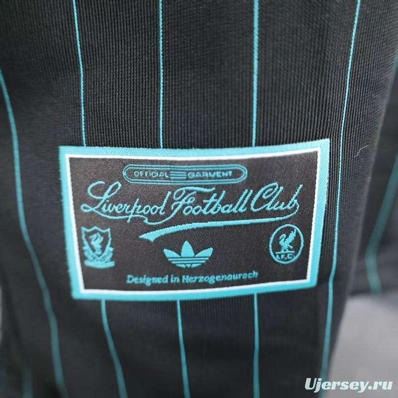 Player Version 25/26 Liverpool Black Adidas Original Casual Jersey