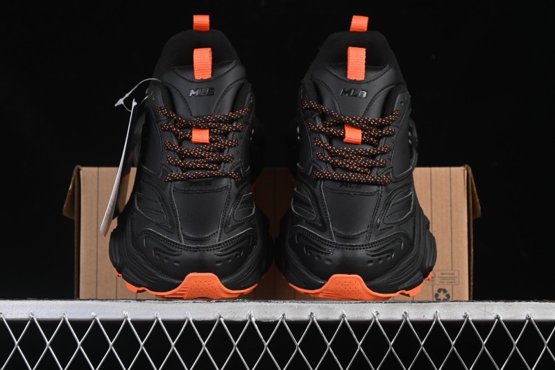 New York MLB Chunky Winner A High-Top Casual Running Shoes with Elevated Sole - 3ASHW005N50ORD