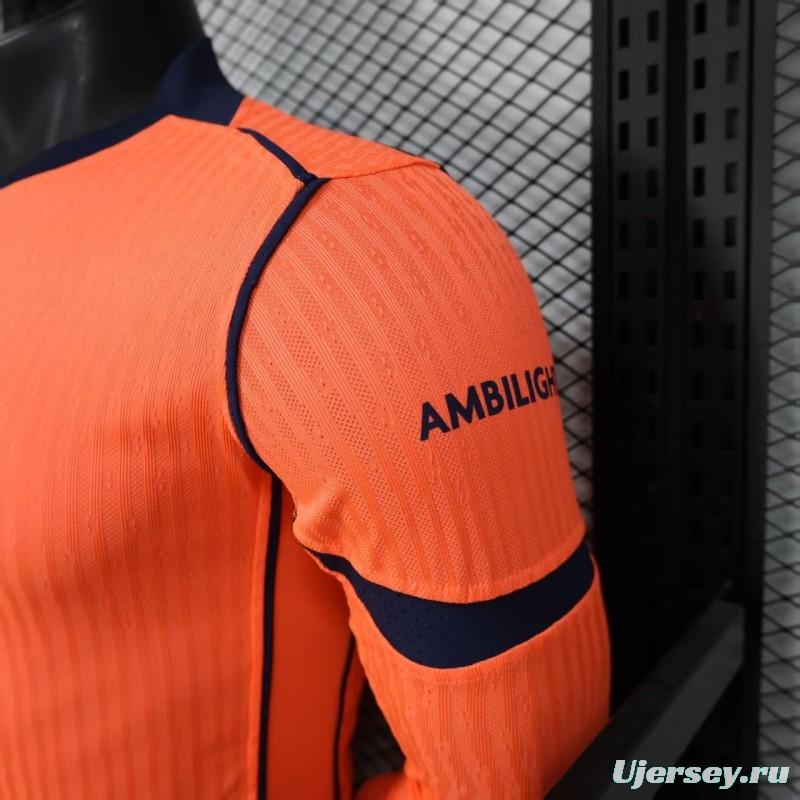 Player Version 25/26 Barcelona Third Long Sleeve Jersey