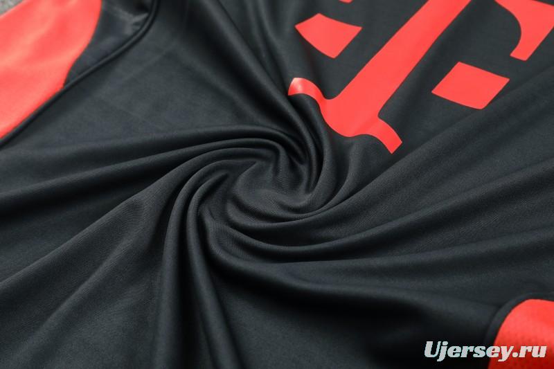 25/26 Bayern Munich Black Short Sleeve Jersey+Shorts