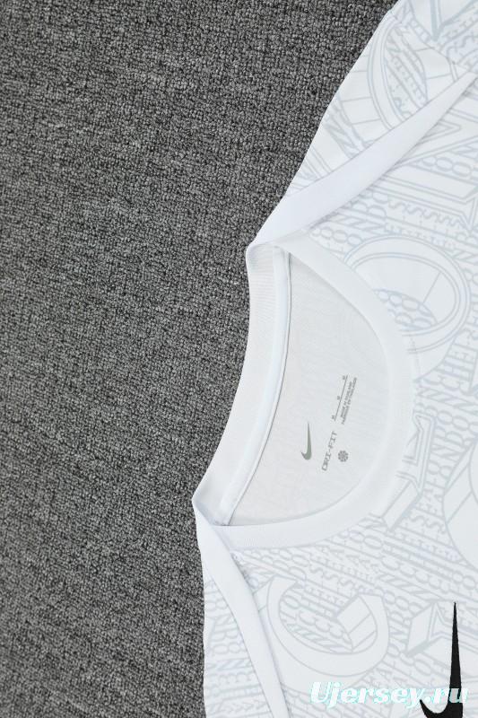 25/26 Chelsea White Short Sleeve Jersey+Shorts