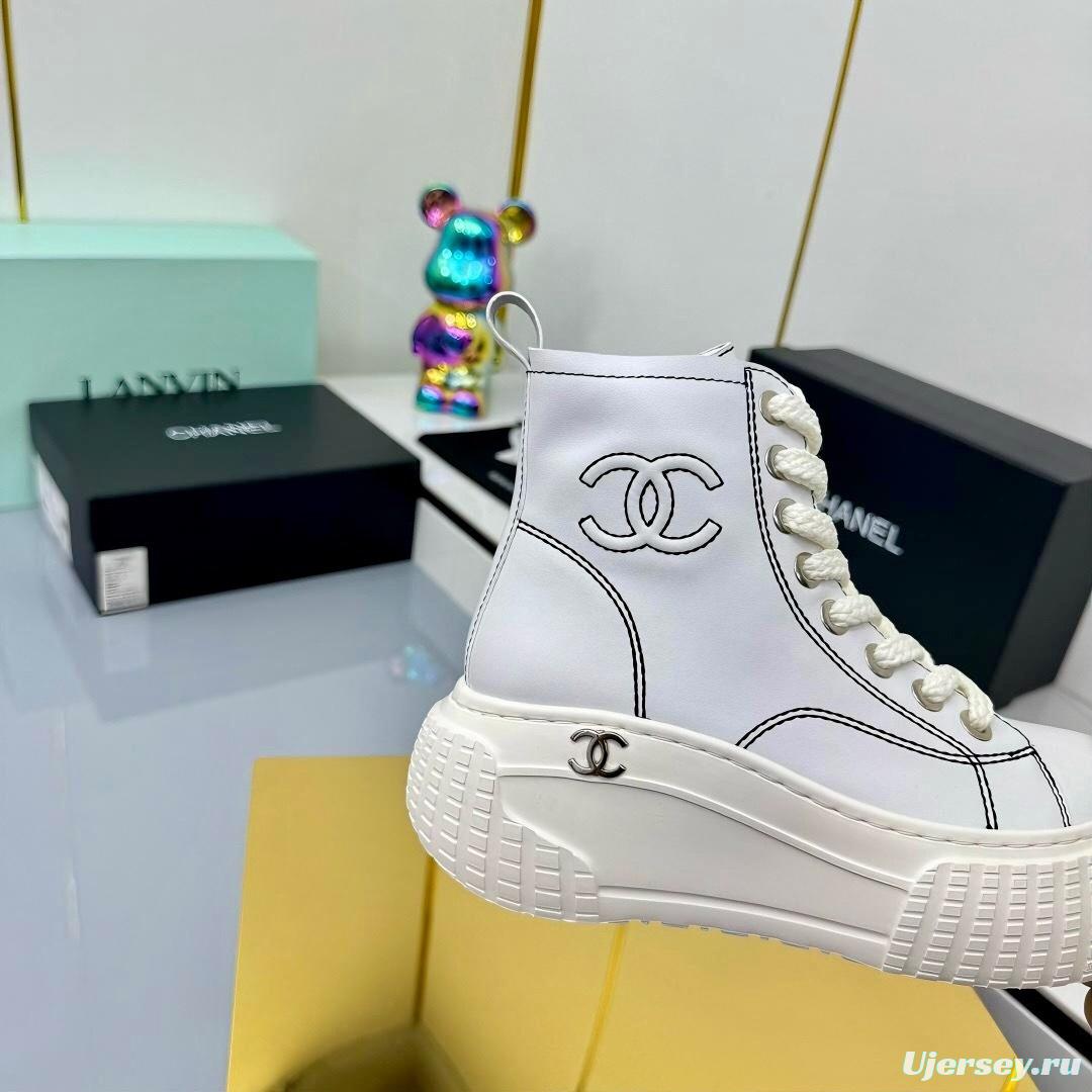 Chanel 2025 SS Short Boots Essential Fall Winter Fashion Item - LY00380