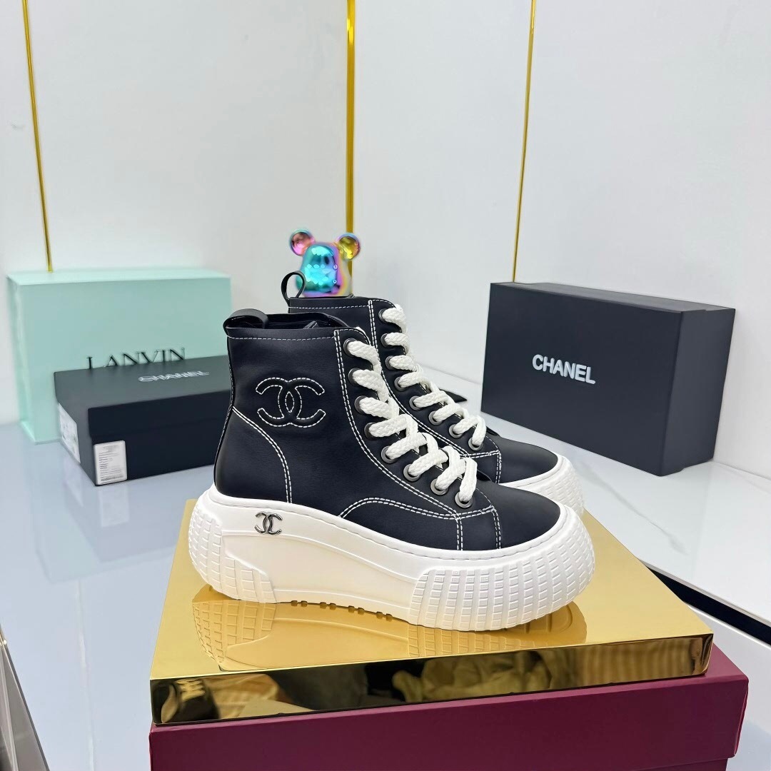 Chanel 2025/SS Short Boots Essential Autumn Winter Fashion Item - LY00380