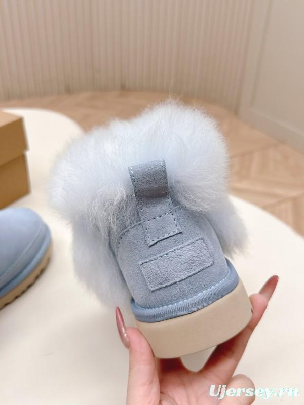 UGG 2025 SS New Long Fur Snow Boots - KFY00280