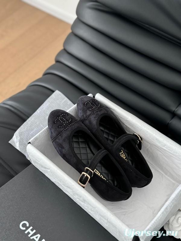 Chanel 2025 SS Runway Mary Jane Flats - LY00300