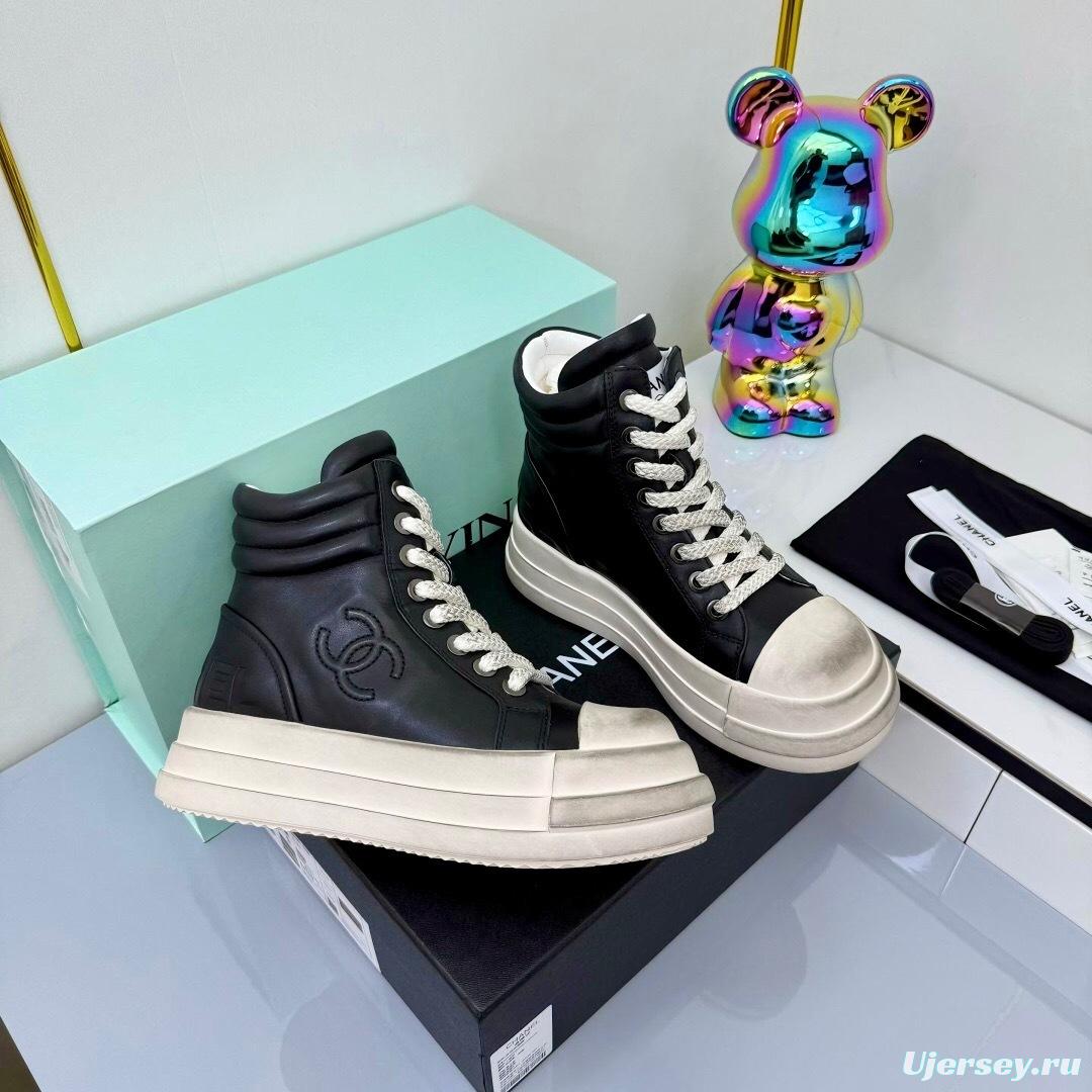 Chanel 2025 SS Short Boots Essential Autumn Winter Heavy Duty Style - LY00400