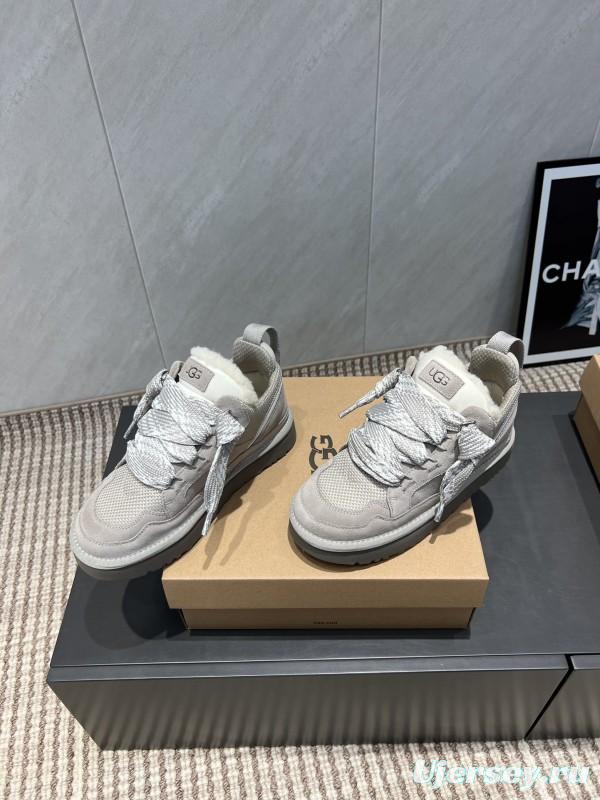 UGG Platform Casual Shoes with Round Toe and Thick Sole - MJ00270