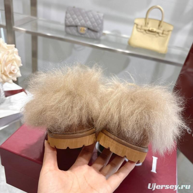 GG Wool Fashion Snow Boots with Merino Wool Lining - KFY00290