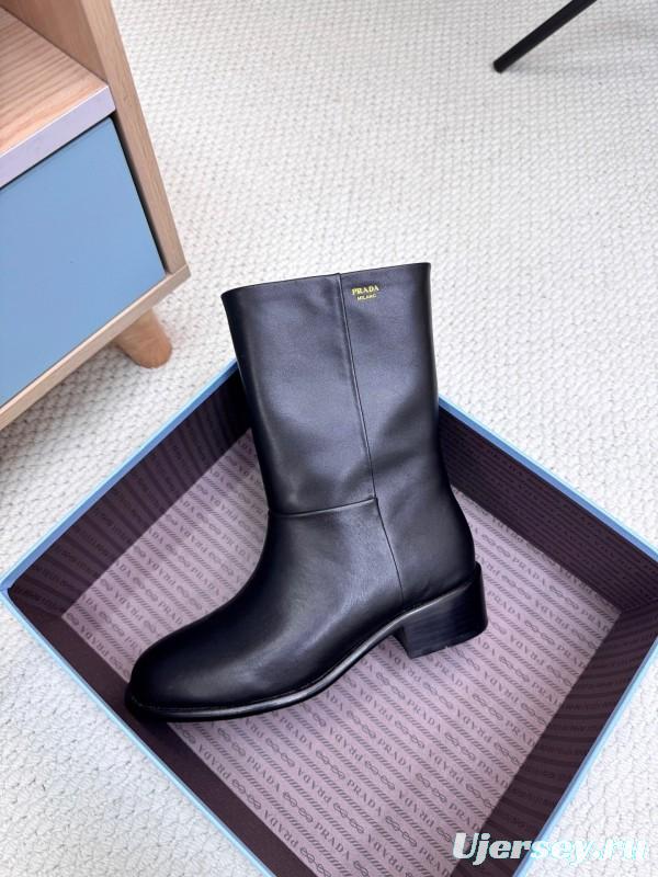 Prada 2025 SS Mid Boots - LY0370