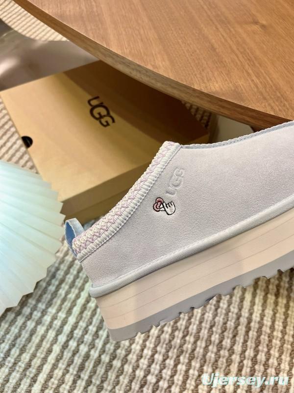 UGG Tazz Platform Wool Slipper Boot - MJ00230