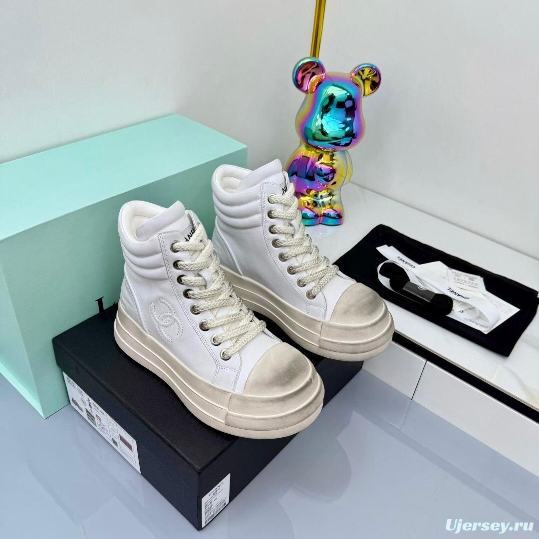 Chanel 2025 SS Short Boots Essential Autumn Winter Heavy Duty Style - LY00400