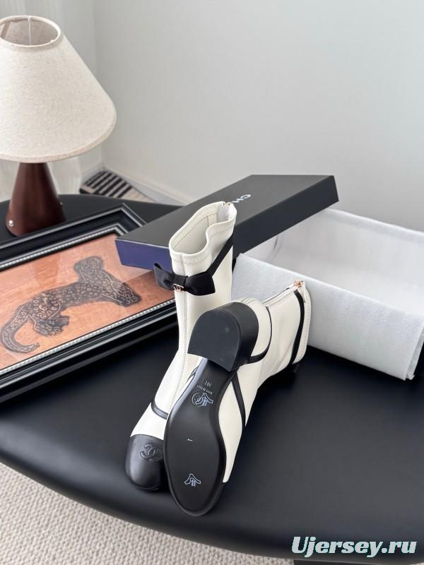 Chanel 2025 SS New Bow Ankle Boots - LY00