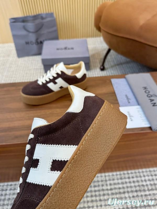 Hogan Platform Series H698 Thick Sole Casual Sneakers - H698