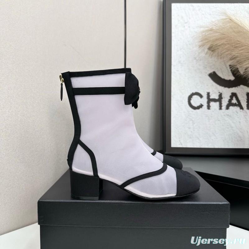 Chanel Classic Bow Ankle Boots - LY00