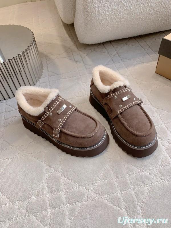 UGG 2025/SS Wool Warm Platform Casual Shoes - AS00300