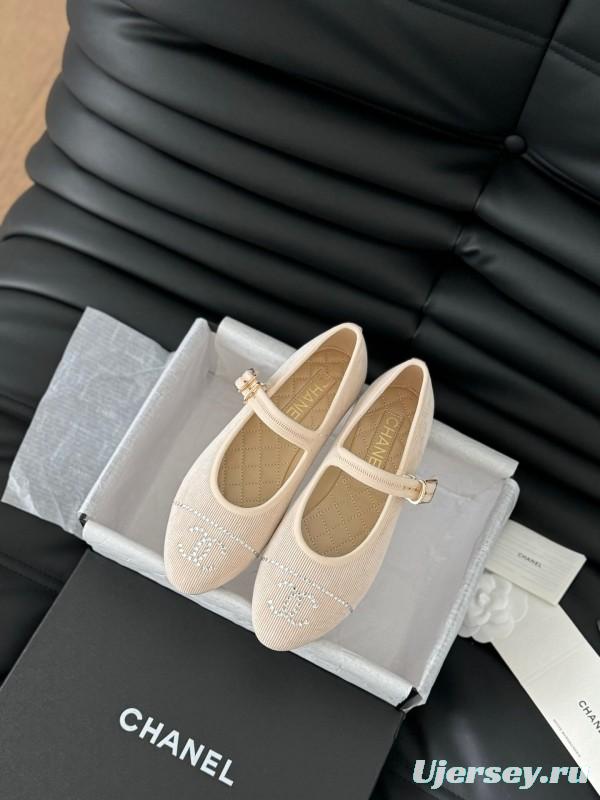 Chanel 2025 SS Runway Mary Jane Flats - LY00300
