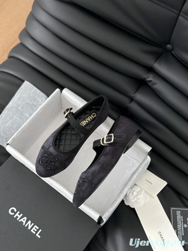 Chanel 2025 SS Runway Mary Jane Flats - LY00300