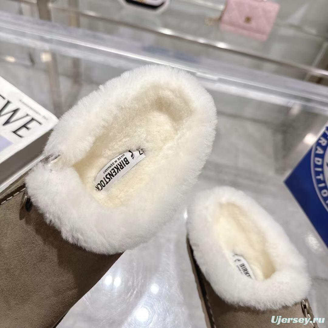 Birkenstock 2025 SS Japan Limited Edition Unisex Sandals with Suede Upper and Wool Lining - LY00250