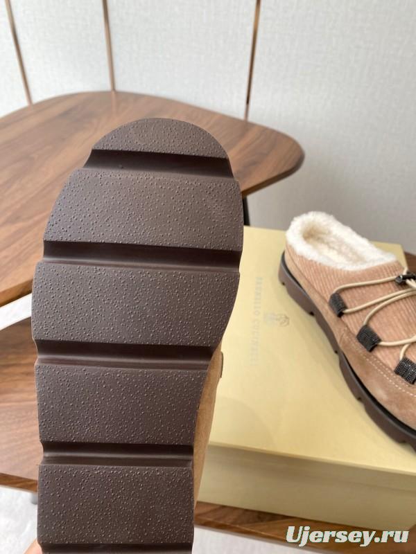 Brunello Cucinelli Open Walk Ankle Boot Winter Snow Boots - AS00300