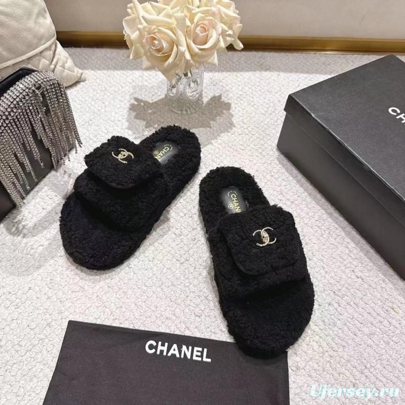 Chanel 2025 SS Slingback Loafers with Lock Buckle - LY00250