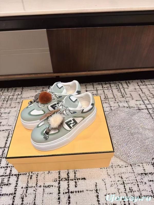 Fendi Match Series Platform Sneakers - KFY00320