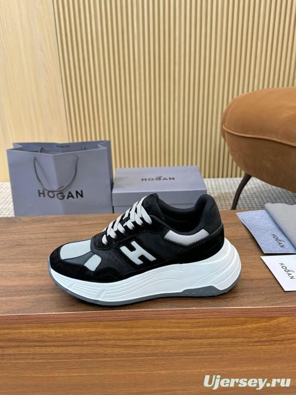 Hogan H-STRIPES Series Couple Thick Sole Dad Shoes Casual Sneakers - LY00370/LY00380